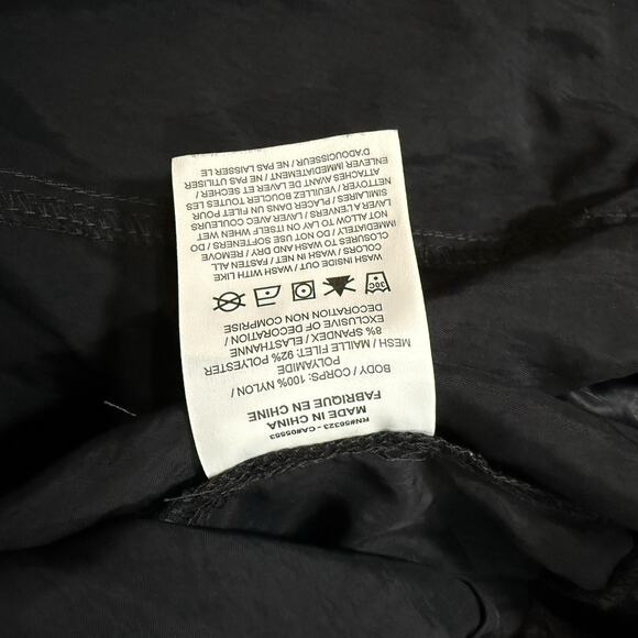 Nike Jordan Womens Future Primal Flight Suit Plus Size 3X Black Satin Streetwear - Picture 6 of 12